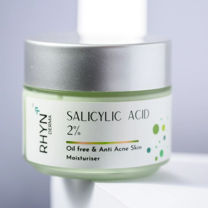 Rhyn Derma Salicylic Acid Moisturizer Nepal | Oil-Free Anti-Acne Hydration