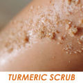 EELHOE Turmeric Body Scrub Cleansing and Repairing Chicken Skin, Elbow Joint Skin, Dark Massage, Exfoliation. 