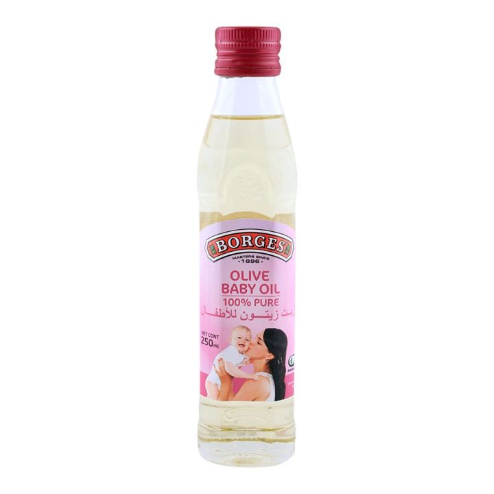 Borges 100% Pure Olive Oil for Baby 250 ml | Product of Spain