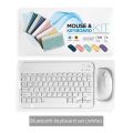 Wireless Bluetooth Keyboard and Mouse Set (Rechargeable Keyboard). 