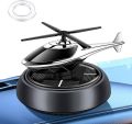 Car Air Freshener Solar Rotating Helicopter. 