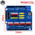 1PCS V5 Sensor Shield Expansion Board Shield For Arduino UNO R3 V5.0 Electronic Module Sensor Shield V5 expansion board. 