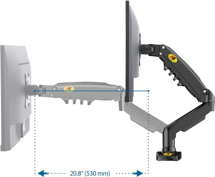 NB%20North%20Bayou%20Monitor%20Desk%20Mount%20Stand%20Full%20Motion%20Swivel%20Monitor%20Arm%20with%20Gas%20Spring%20for%2017-30''Monitors%20-%20Image%205