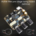 NE5532 Tuning Board Active Filtering Power Amplifier Board Front HIFI Front Module Universal Dual Operational Amplifier. 