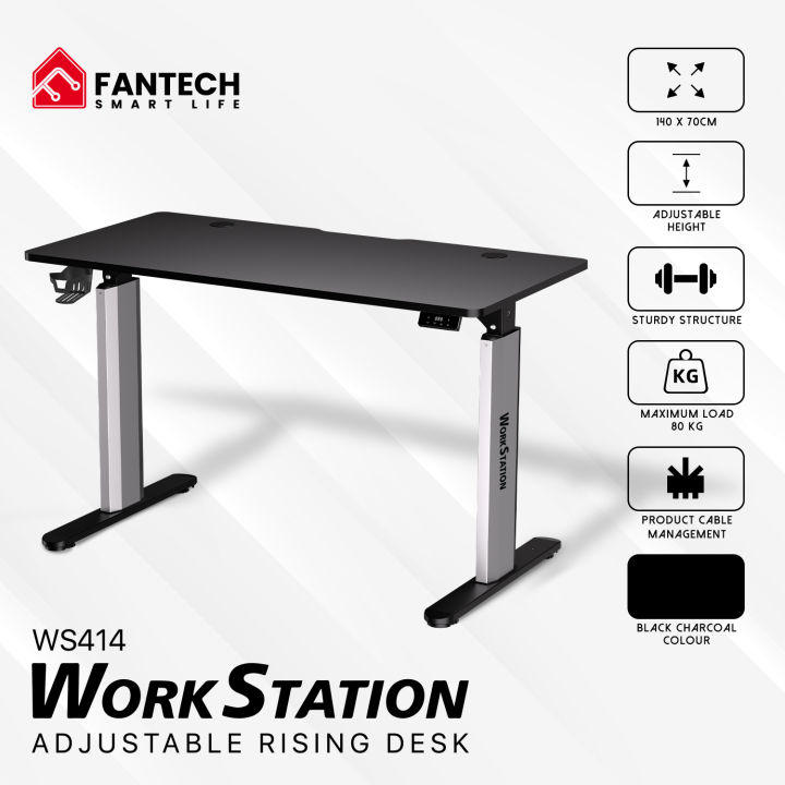 Fantech WS414 Work Station Adjustable Rising Gaming & Office Desk