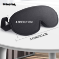 Wenefang Sutuiying 1pc 3D Contoured Cup Sleeping Mask, Breathable Black Blindfold, Bargain price Profesional Block Out Light, Sleep Goggles, Daily Necessities. 