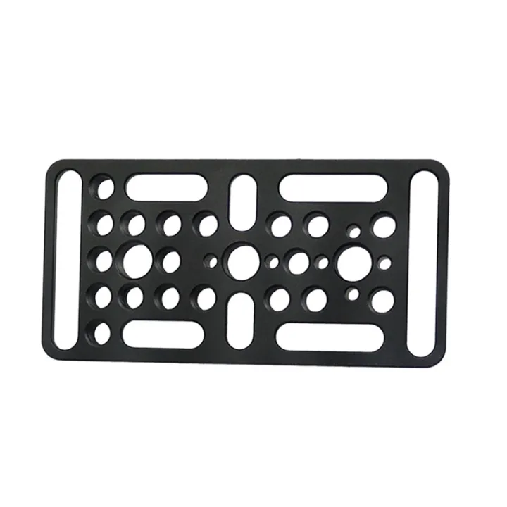 1%20Piece%20Switching%20Plate%20Camera%20Mounting%20Cheese%20Plate%20for%20Railblocks%20Dovetails%20and%20Short%20Rods%20(Longer%20Version)%20Black%20Aluminum%20Alloy%20+%20Stainless%20Steel%20-%20Image%205