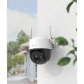 IMOU Cruiser SE 4MP Outdoor Security Camera Color Night Vision with Floodlight and Microphone Smart Auto Tracking | 360° Coverage White. 