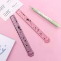Novelty Students Stationery Plastic Kids Gifts Painting Scale Ruler Straight Ruler Cats Claw Ruler Measuring Ruler. 