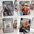 NEW Cartoon Anime One Piece For iPad Air 2/3/4/5 Pro 12.9 Pro 11 Mini 6 Cases Accessories For iPad 5/6/7/8/9/10th Generation Cover. 