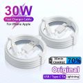 New style For Apple 30W Original USB C Lightning Cable For iPhone 14 13 12 11 15 Pro Max X XS XR 7 8 Plus Charger Fast Charging Wire Cord. 