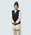 Nepali Traditional National Cotton Daura Suruwal Set For Kids By Pihu. 