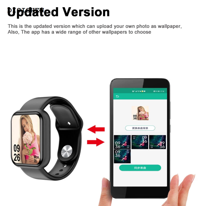 DISICHEN%20Hot%20Selling%20For%20Xiaomi%20Huawei%20D20%20Pro%20Bluetooth%20Smart%20Watch%20Men%20Women%20Heart%20Rate%20Monitor%20Sport%20Smartwatch%20Y68%20Blood%20Pressure%20Fitpro%20Tracker%20-%20Image%205