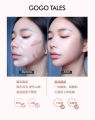 Gogo Dance Soft Focus Light and Shadow Tricolor Contour Palette V Face Brightening Highlight, Blush, Nose Shadow Silhouette Disc Beginner. 