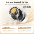 (WS206-35725) UGREEN HiTune T3 Pro Earbuds Bluetooth 5.4 Active Noise Cancellation 4 Mics ENC Clear Calls, 30H Playtime Fast Charge, IPX5 Waterproof. 