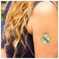 Manchester United Barcelona Real Madrid Soccer Club Temporary Tattoo Stickers. 