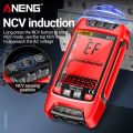 ANENG SZ02 Smart Digital Multimeter Auto Range 9999 Counts NCV Universal Meter Handheld Multifunctional Tester Voltmeter Ammeter with Backlight Flashlight AC/DC Voltage & Current Resistance Capacitance Frequency Temperature Measurement. 