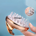 Difutagui Portable Silicone Shampoo Brush Soft Scalp Massage Brush Hair Profesional Washing Comb Shower Washing Bath Brush Hair Care Styling Tool. 