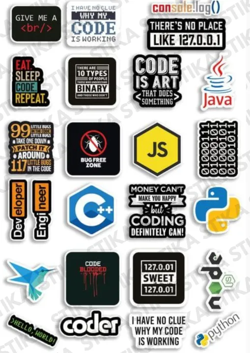 Developer%20Sticker%20Pack%20%E2%80%93%20Programming,%20Coding%20&%20Tech%20Vinyl%20Stickers%20for%20Laptop,%20PC,%20Desk%20&%20Workspace%20-%20Image%206