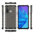 Honeycomb Case For Realme 5 Pro | Shockproof Clear Armor Rugged Impact Protective Casing Phone Cover |. 