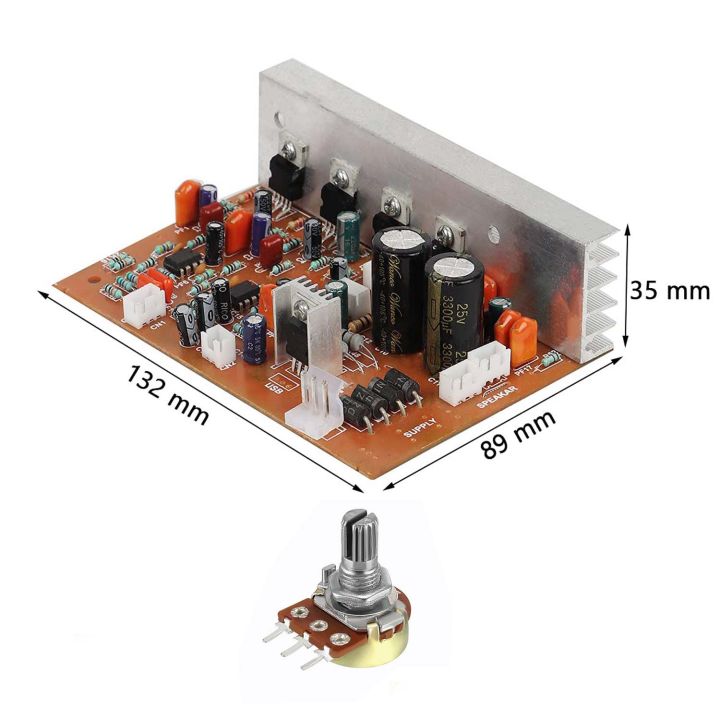 TDA 2030 4.1 Home Theater 80 Watt Audio Amplifier Circuit Board | Daraz