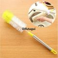 Difutagui Cleaning Brush Glass Cup Brush Bottle Long Handle Stainless New style Steel 1pc Bottle Brush Cup Wash Glass Cleaner Kitchen Tools. 