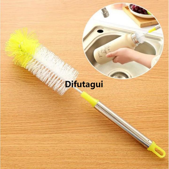 Difutagui%20Cleaning%20Brush%20Glass%20Cup%20Brush%20Bottle%20Long%20Handle%20Stainless%20New%20style%20Steel%201pc%20Bottle%20Brush%20Cup%20Wash%20Glass%20Cleaner%20Kitchen%20Tools%20-%20Image%203