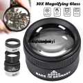 Difutagui 30X 36mm Magnifying Glass for Precision Work K9 Optical Len Monocle Portable Portable Magnifier Eye Loupe Magnifiers For Jeweler Watch Repair Tool. 