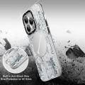 PMH Tech Youngkit Futuristic Magsafe Case For iPhone 14 Plus Circuit Design Protective Cover. 