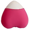Dark Pink Solid Nylon Highwaist Panty For Women. 