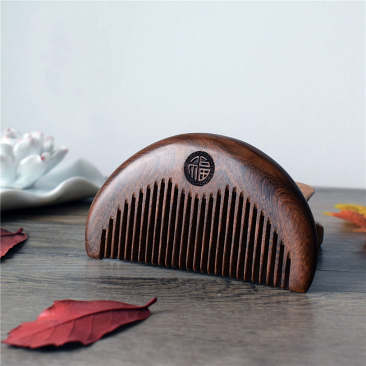 NAMUNY%202X%20Hair%20Care%20Comb%20Anti-Static%20Handmade%20Natural%20Wood%20Wooden%20Carved%20Sandalwood%20Combs%20Pocket%20Comb%20Massage%20Comb%20Hair%20Comb%20-%20Image%204
