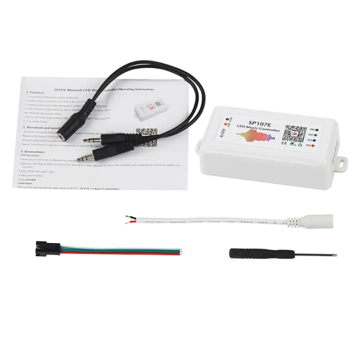 2X%20SP107E%20LED%20Controller%20Bluetooth%20Smart%20APP%20WS2811/2812B%20Light%20Strip%20Dimming%20LED%20Music%20Controller%20-%20Image%207
