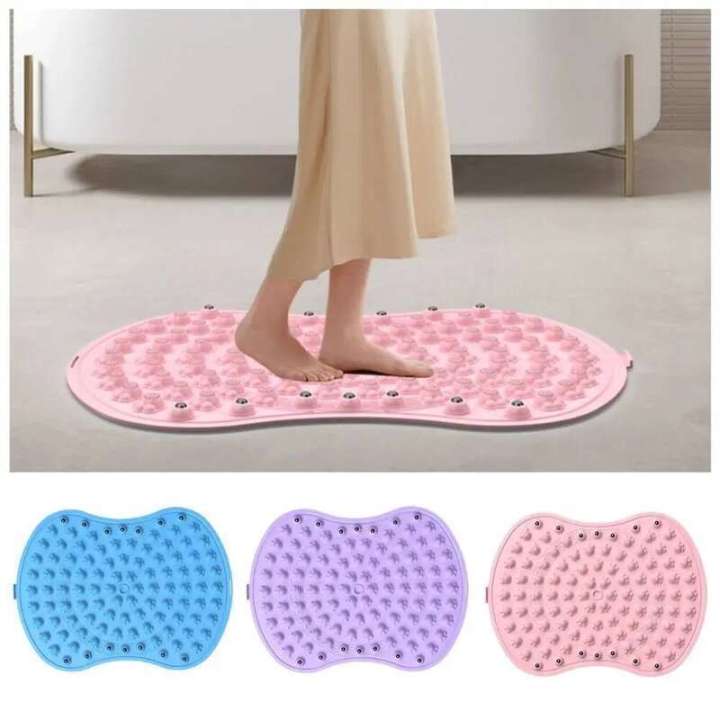 Magnetic Therapy Massage Anti-Slip Relaxation Fiess Foot Pad Creative Acupressure Toe Pressure Mat Outdoor