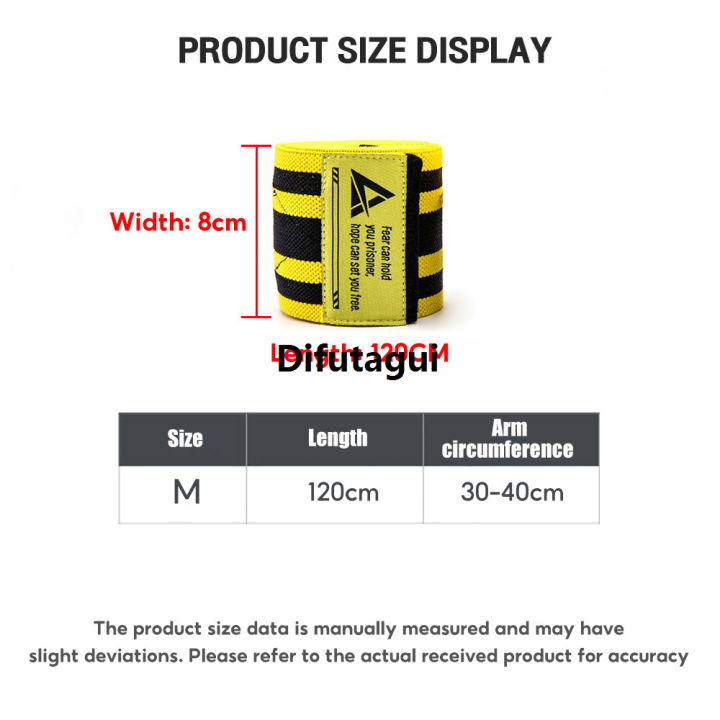Difutagui%20KneeProtection%20Push%20Lengthening%20Sports%20Fitness%20Bandage%20Elbow%20Brace%20Bodybuilding%20Gym%20120cm%20Elbow%20Brace%20Men's%20Wrap%20Support%20%5B1PC%5D%20-%20Image%204