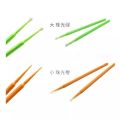 Dental Coating Sticks, Disposable Adhesives, Small Bristle Brushes, Cotton Swabs, Beauty Swabs, Non-Shedding Oral Mouths, 100 Pieces. 