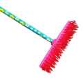 Hard Brush With Long Handle For Tiles And Floor Cleaning. 