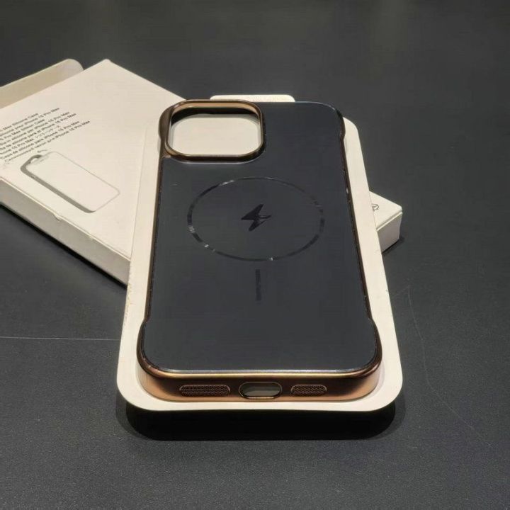 Cover%20G%20Back%20Plate%20Shockproof%20Lens%20Protection%20A%20Plus%20ro%20Max5%2014%201e%2016%201%20iPhon%20PC%20Magnetic%20Plating%20Frameless%20Hard%20Phone%20Case%20for%203%2012%20P%20-%20Image%205
