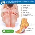 NAMUNY Gel Arch Support Set, 4 Pairs Plantar Fasciitis Sleeves/Shoe Insoles for Flat Feet, for Plantar Fasciitis. 