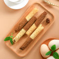 Wanttone Rainbow Roll 210g/box contains 6 small packets of 12 egg rolls crispy children's snacks wholesale delivery. 