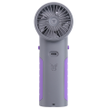 OYPFXMI Portable Handheld Fan Outdoor Semiconductor Refrigeration Air Cooler Fan 2000mAh Battery Rechargeable Cold Fan,A. 