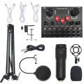 Bm800 Professional Studio Condenser Microphone with V8s Sound Card. 
