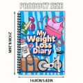 High Quality Fitness Tracker Weight Loss Plan Book 12 Weeks Wellness Planner Fitness Journal 104 Pages Goal Setting Diet Meal Notepad Health. 