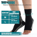 Wenefang Sutuiying 1Pair Ankle Brace, Plantar Fasciitis Sock with Foot Arch Support Fashion Portable Reduces Swelling Heel Spur Pain. Injury Recovery for Sports. 