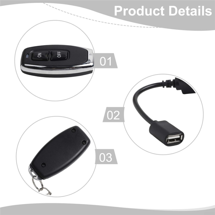 OUMERY%20DC5V%20433Mhz%20USB%20Wireless%20RF%20Remote%20Control%20Switch%20Driver%20Power%20on%20OFF%20for%20LED%20Light%20Strip%20Reading%20Lamp%20Light%20Fan%20-%20Image%206