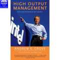High Output Management by Andrew S. Grove. 