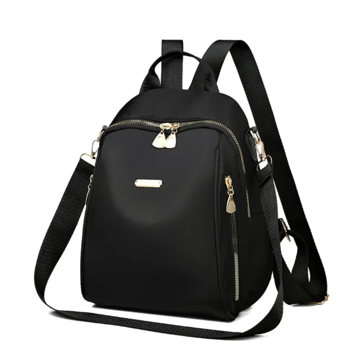 Casual%20Lightweight%20School%20Bags%20Large%20Capacity%20Oxford%20Cloth%20Travel%20Backpack%20Black%20Shoulder%20Bag%20Women%20-%20Image%209