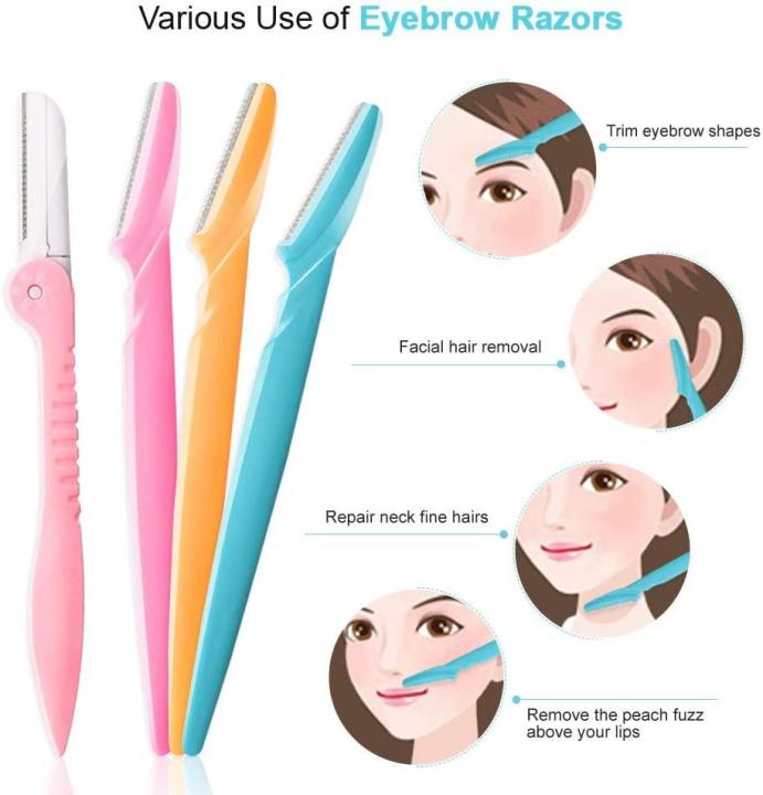 Stainless%20Eyebrow%20Razor%20for%20Face,%20Neck%20and%20Eyebrows%203pc%20Set%20-%20Image%205
