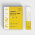 Hydralyte Zesty Lemon Electrolyte & Multivitamin Hydration Boost - 30 Sachet Box. 