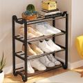 Shoe rack Creative Dustproof Removable Shoe storage rack Assembly Multi-layer Shoe cabinet for Home Balcony Students Shoe collection Organization solution. 