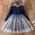 Skirt Kids Skirt Ballet Long Sleeved Sequin Dress Autumn Winter Hot Selling Girls Baby Girls Christmas Clothes Children's Clothes Princess Girls. 
